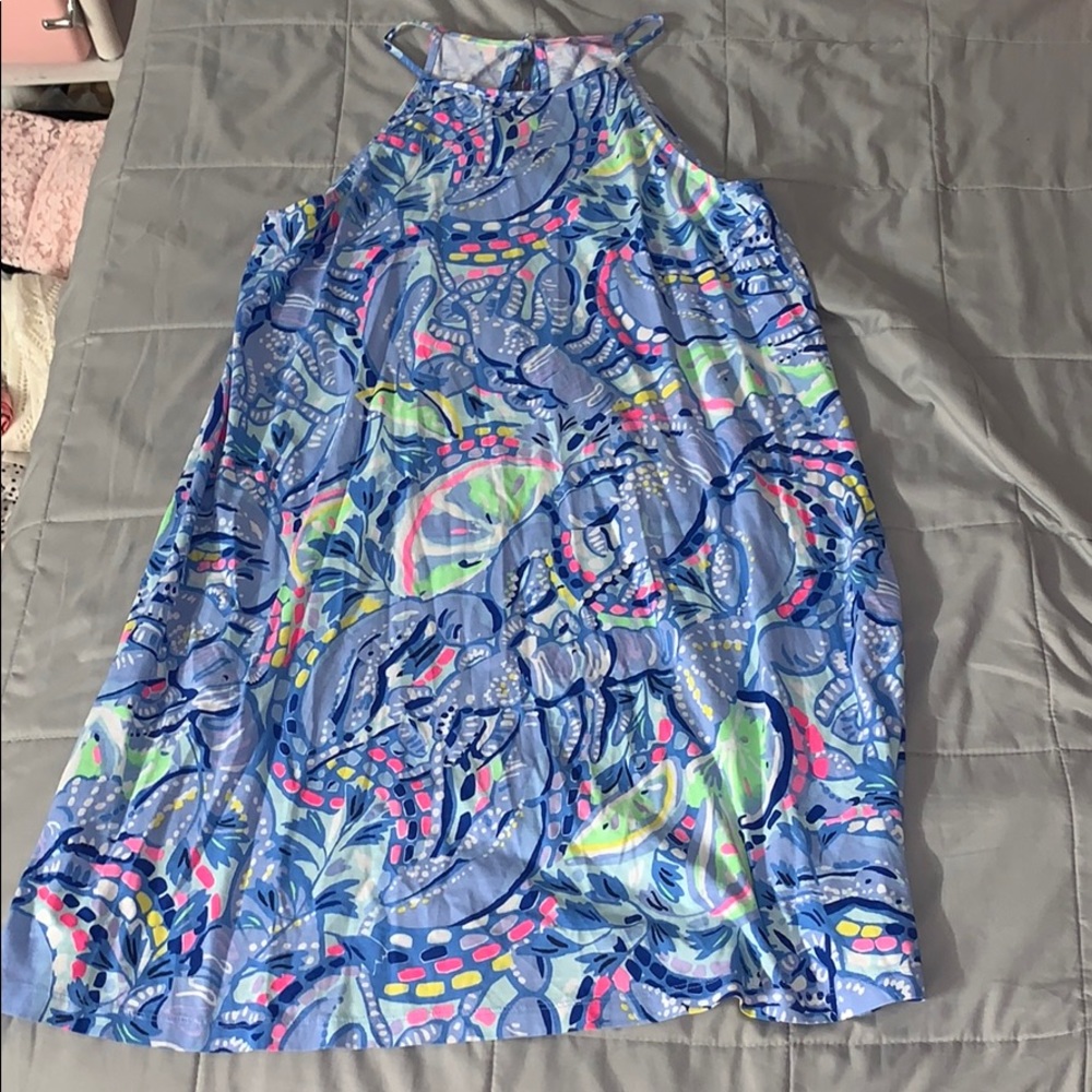 Lily Pulitzer summer halter dress